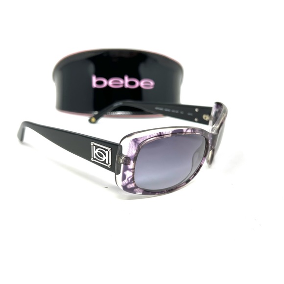 Bebe GETTA MAN BB7089 Jet Fashion 100% UV Sunglasses New Womens Eyewear 54[]16 - Picture 3 of 10